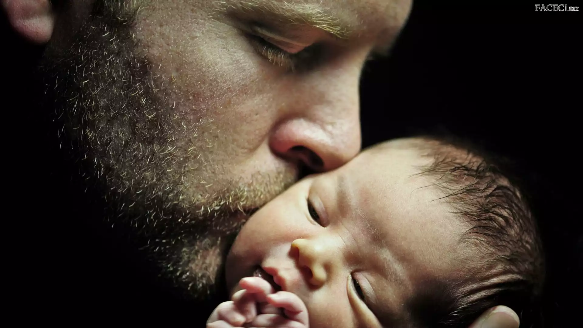 Mężczyzna, Ojca, Niemowlę, Miłość